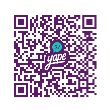 Código QR para pagar por Yape o Plin
